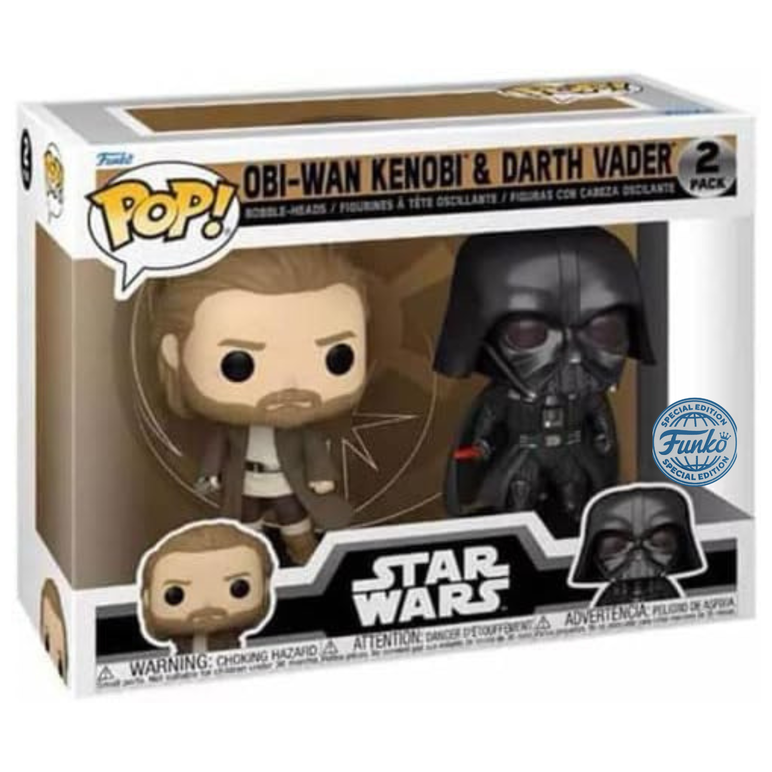 Funko Obi-Wan Kenobi & Darth Vader 2 Pack Special Edition (Star Wars)