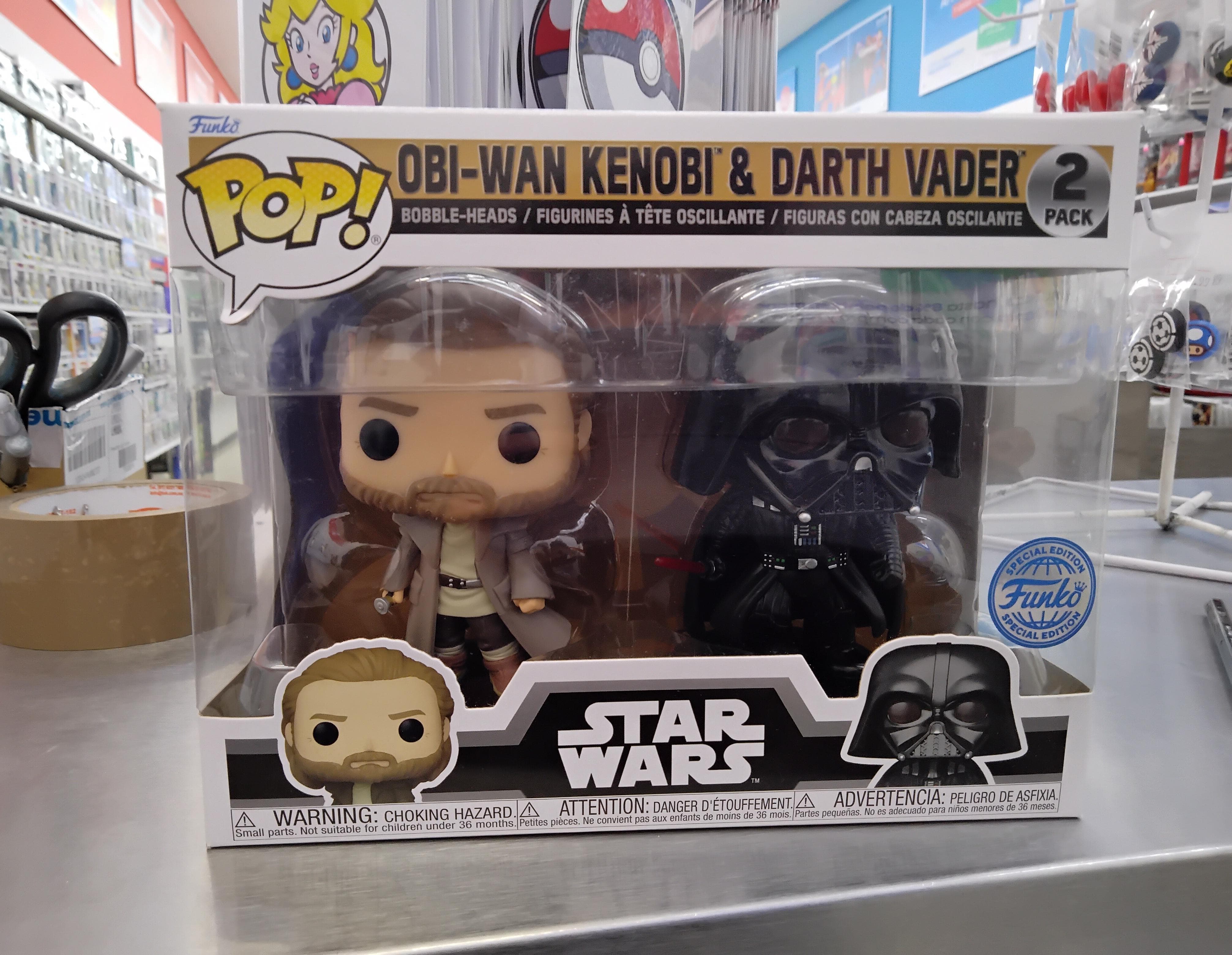 Funko Obi-Wan Kenobi & Darth Vader 2 Pack Special Edition (Star Wars)
