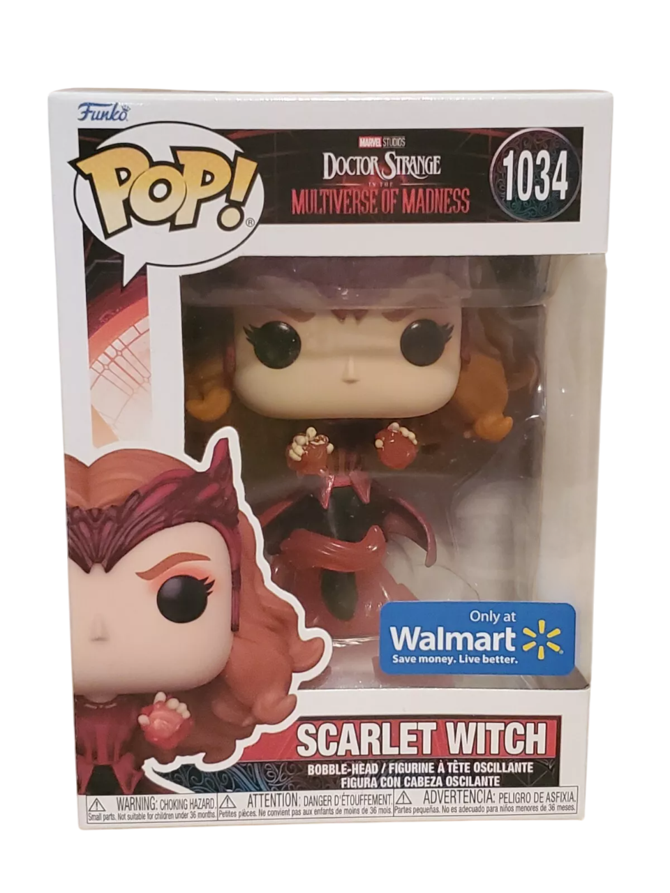 Funko Scarlet Witch only at Walmart 1034 (Marvel Doctor Strange)