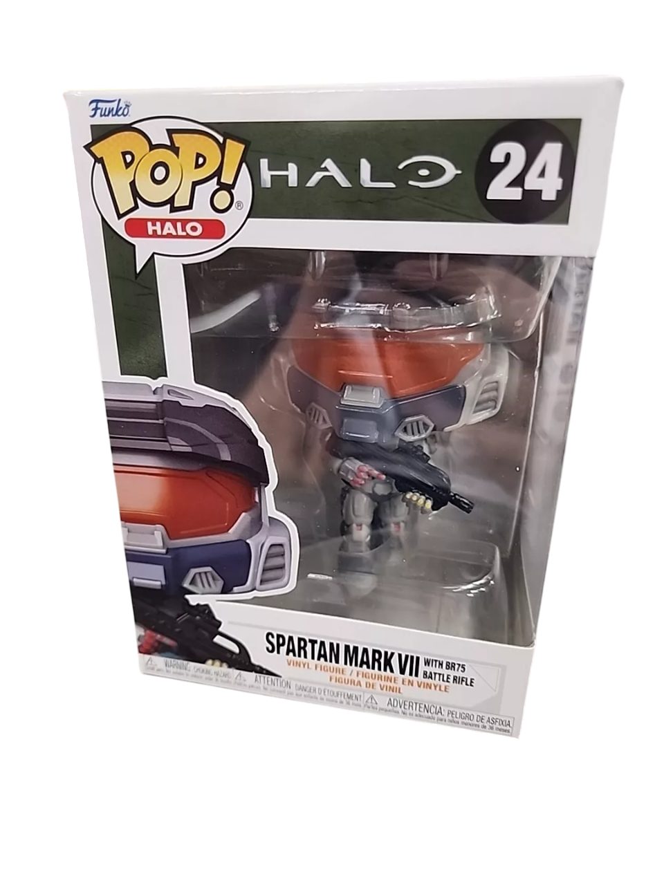Funko Spartan Mark VII With BR75 Battle Rifle 24 (Halo)