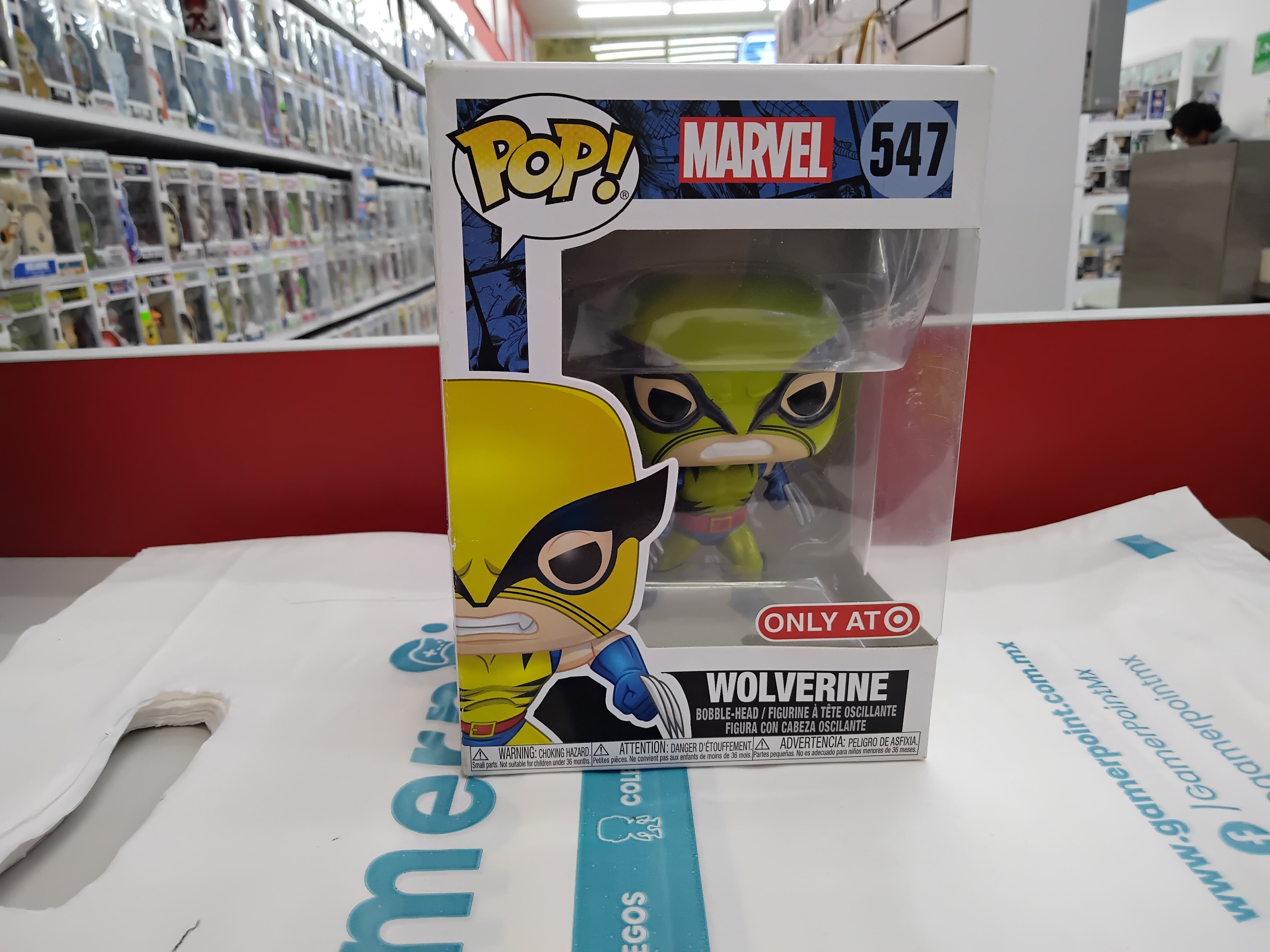 Funko Wolverine Only at Target 547 (Marvel)