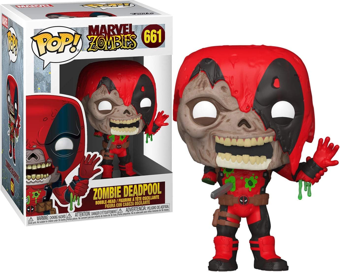 Funko Zombie Deadpool 661 (Marvel Zombies)