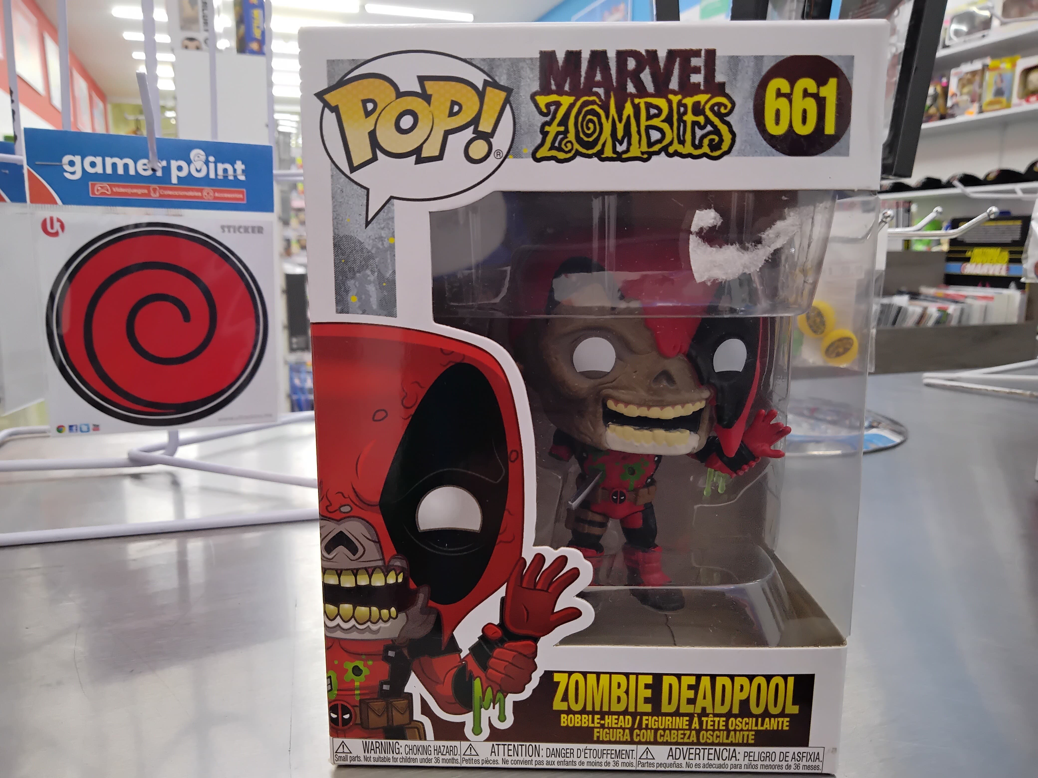 Funko Zombie Deadpool 661 (Marvel Zombies)