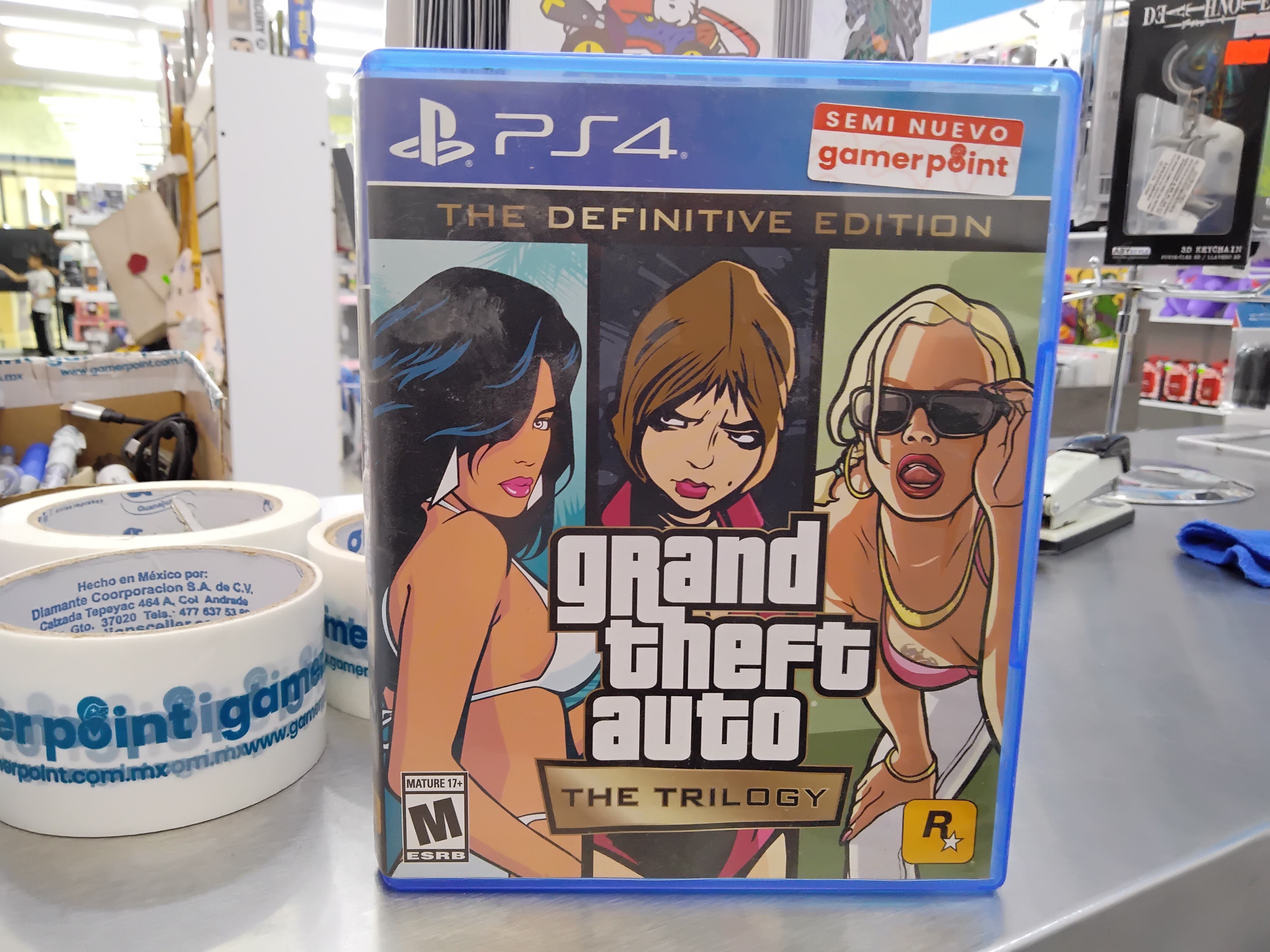 Grand Theft Auto The Trilogy Definitive Edition PS4 Usado