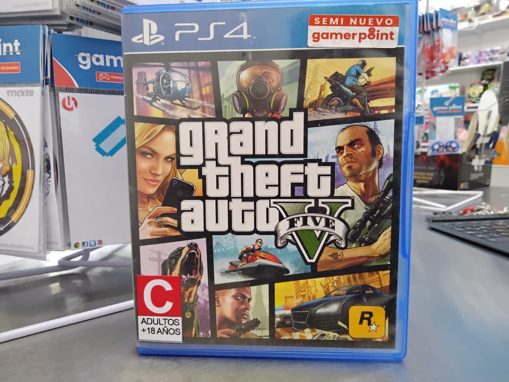 Grand Theft Auto V (Gta V) Ps4 Usado