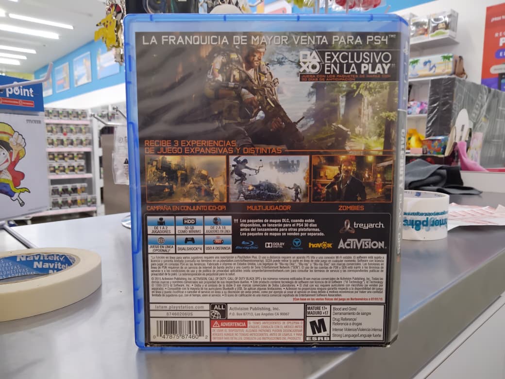 Call Of Duty Black Ops 3 Ps4 Usado