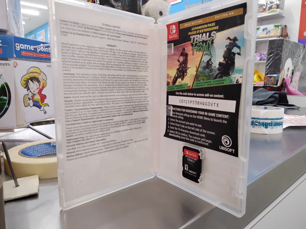 Trials Rising Nintendo Switch Usado