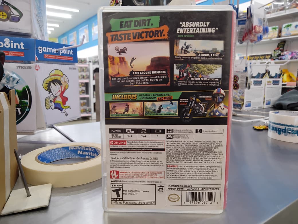 Trials Rising Nintendo Switch Usado