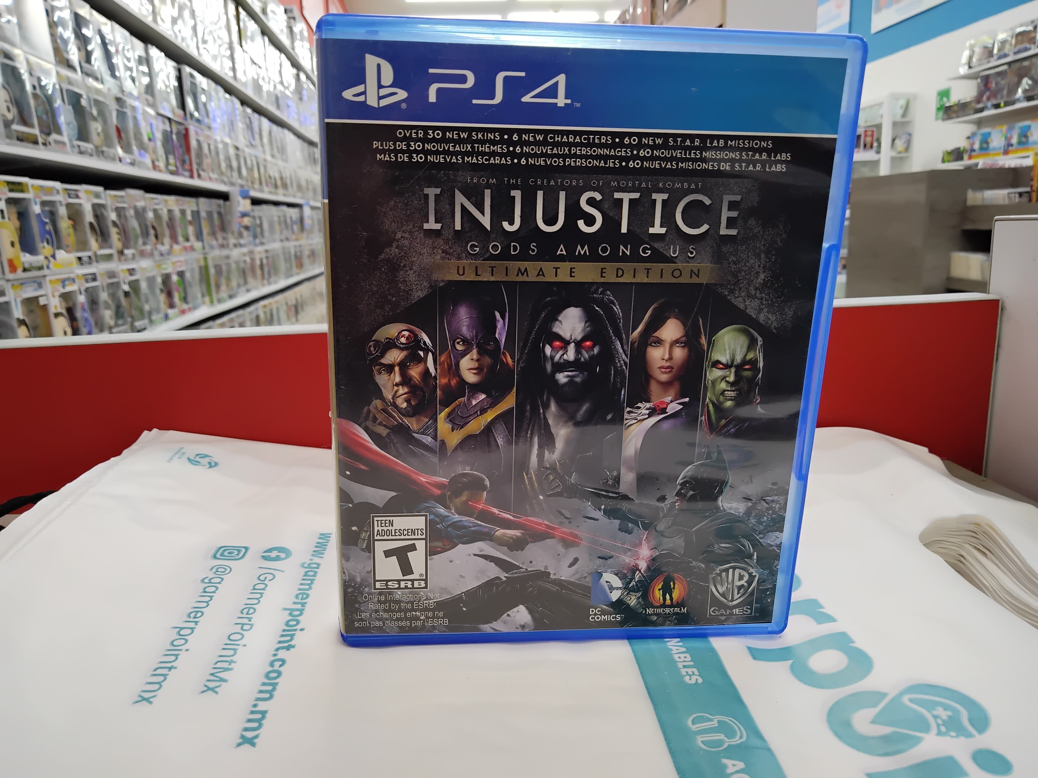 Injustice Gods Among Us Ultimate Edition Ps4 Usado