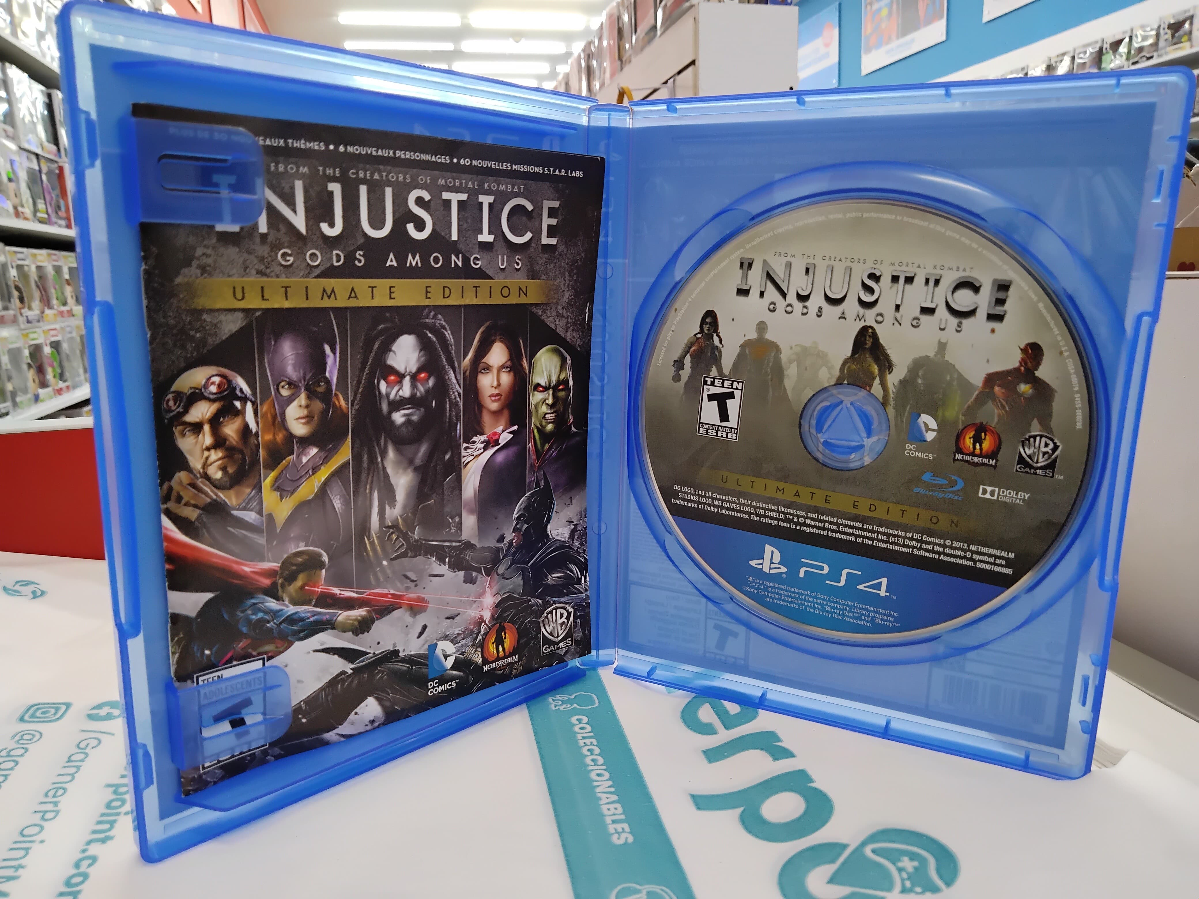 Injustice Gods Among Us Ultimate Edition Ps4 Usado