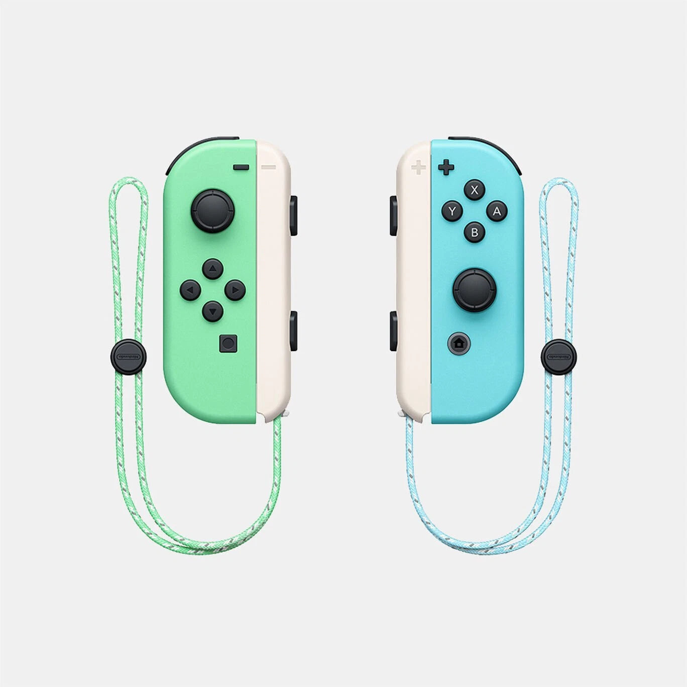 Joy Con Azul y Verde Animal Crossing Nintendo Switch Usado