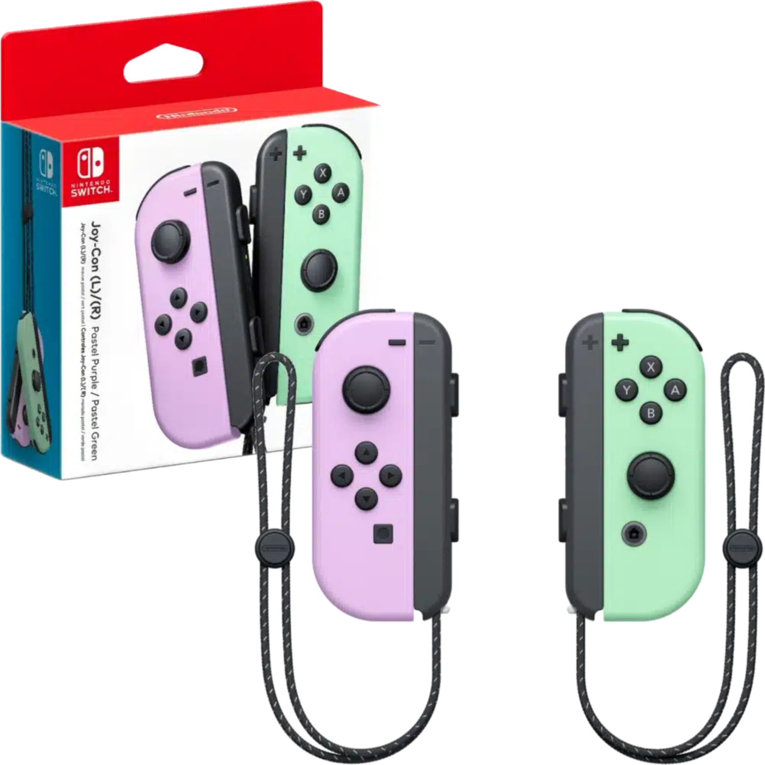 Joy-Con Pastel Purple / Pastel Green Nintendo Switch