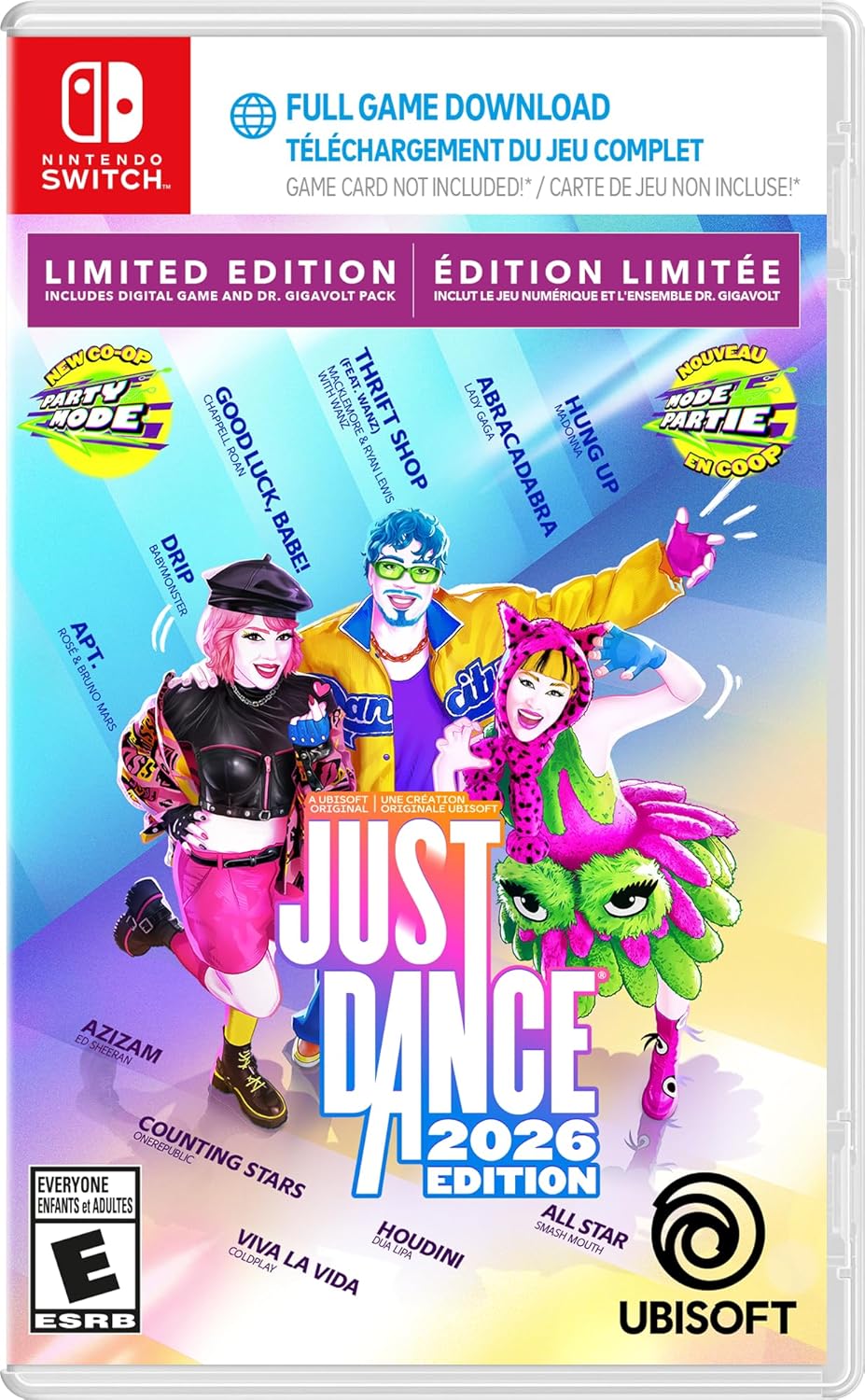 Just Dance 2026 Edition (Only Code Usa) -Nintendo Switch