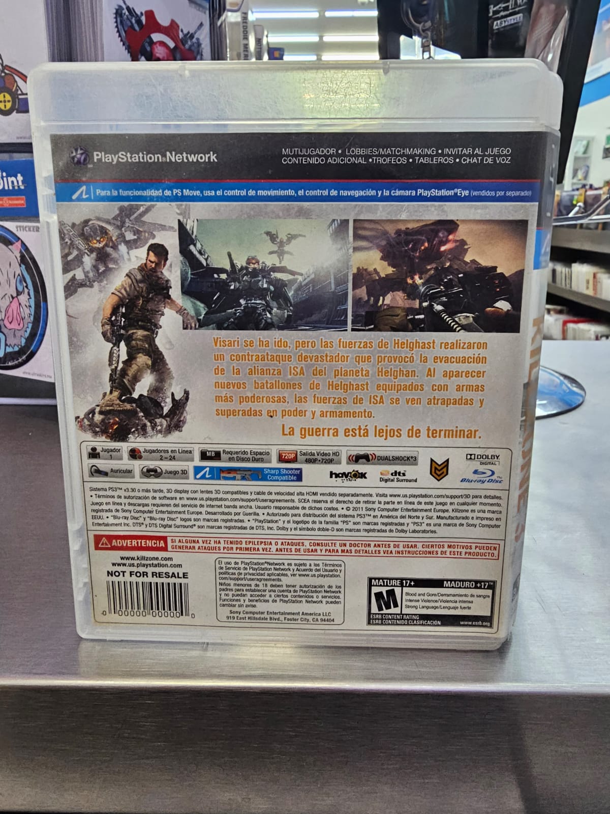 Killzone 3 Ps3  Usado
