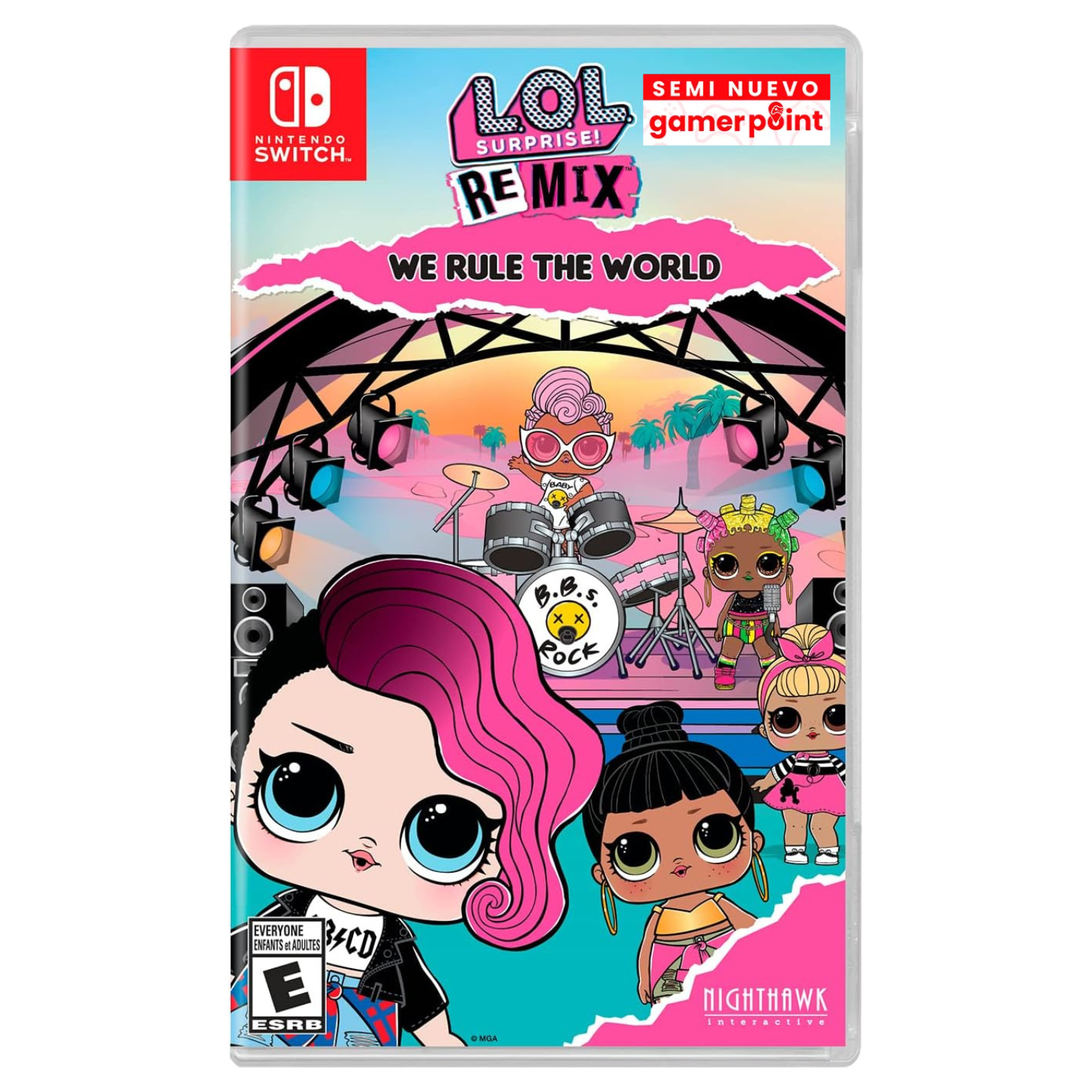 L.O.L Surprise! Remix: We Rule The World Nintendo Switch Usado
