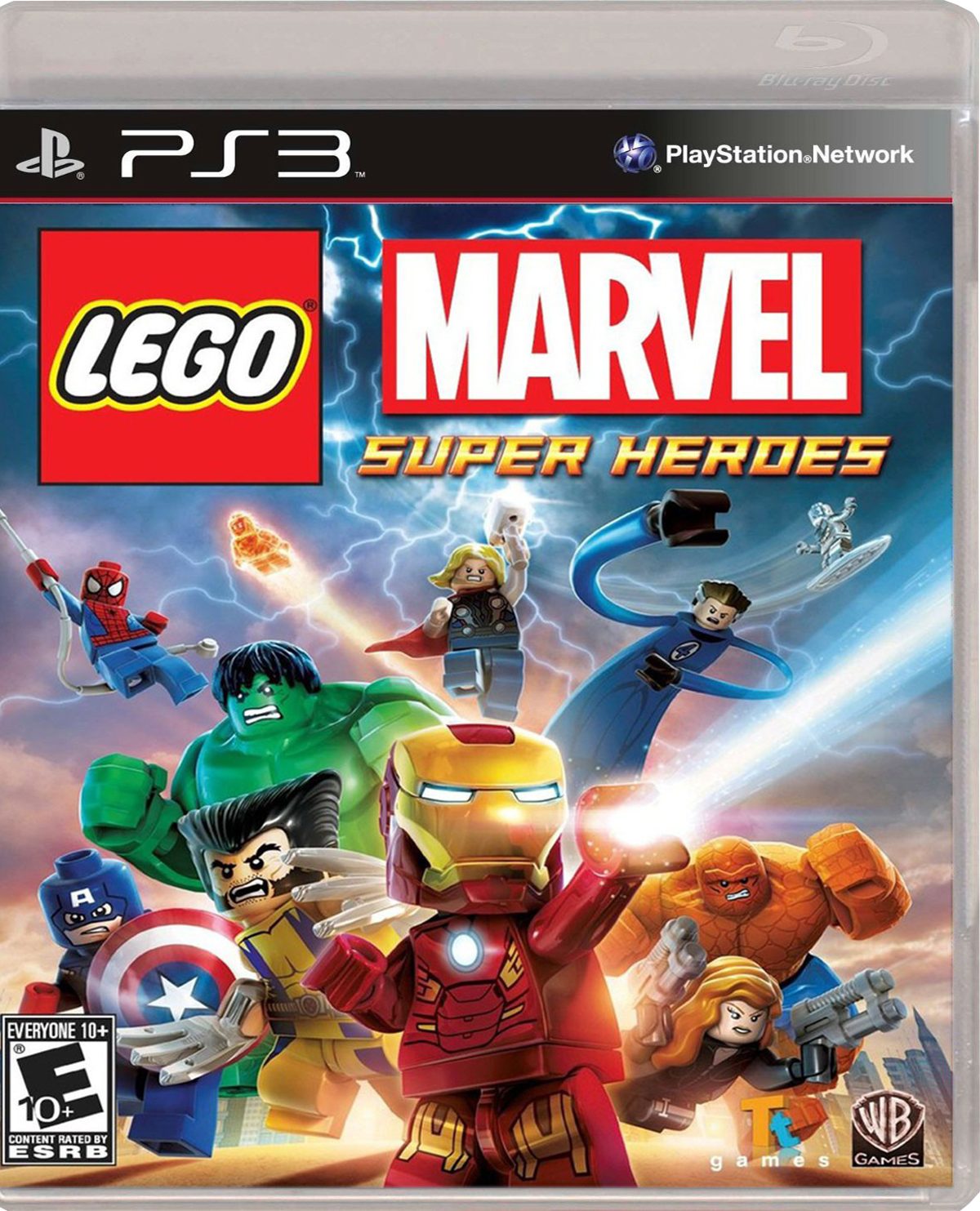 Lego Marvel Super Heroes Ps3 Usado