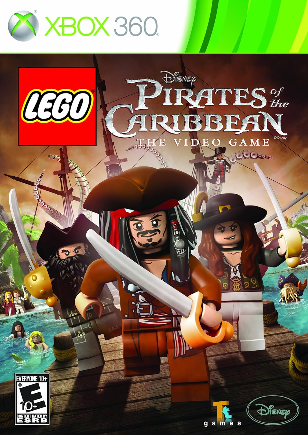 Lego Pirates of the Caribbean Xbox 360 Usado