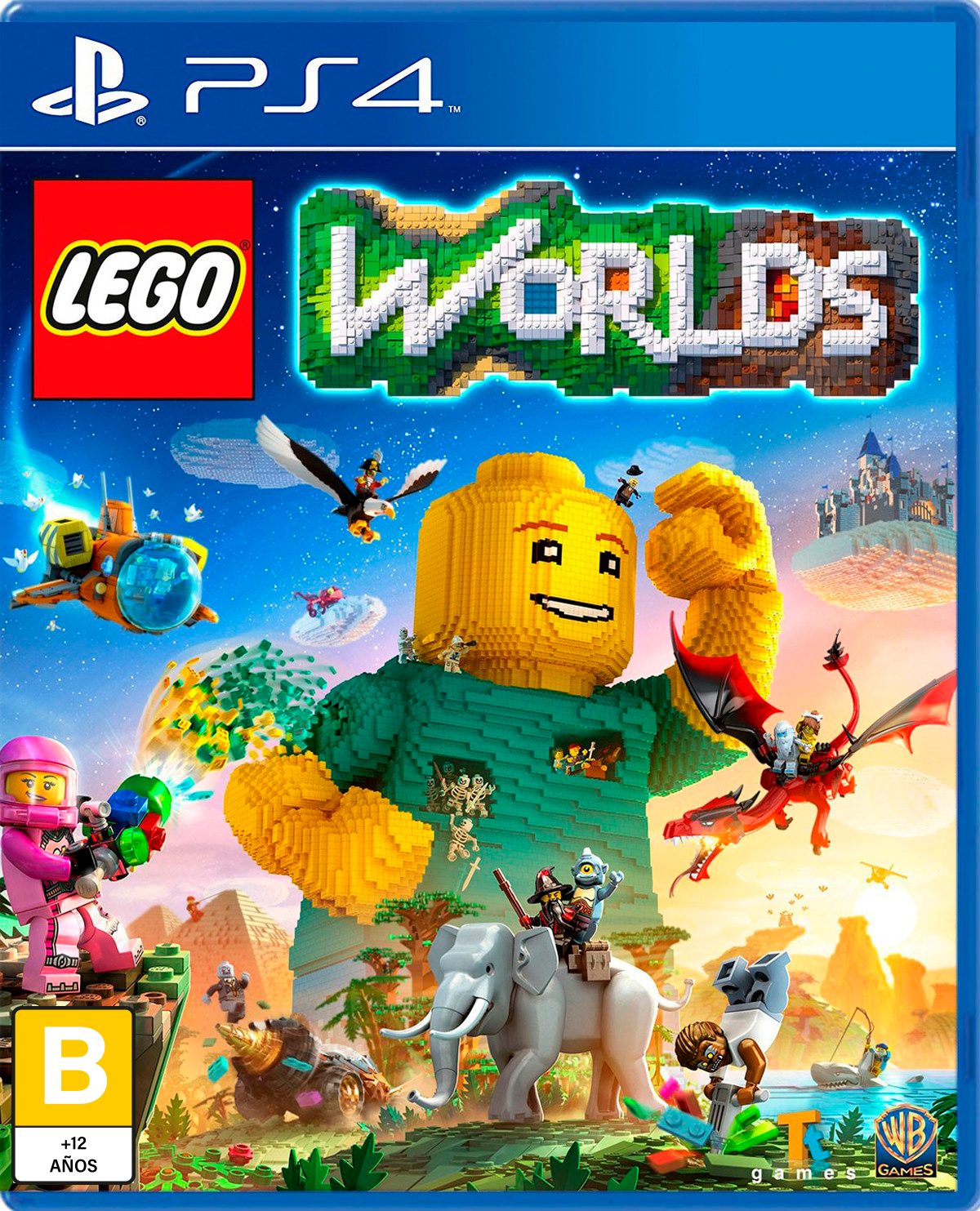 Lego Worlds Ps4  Usado
