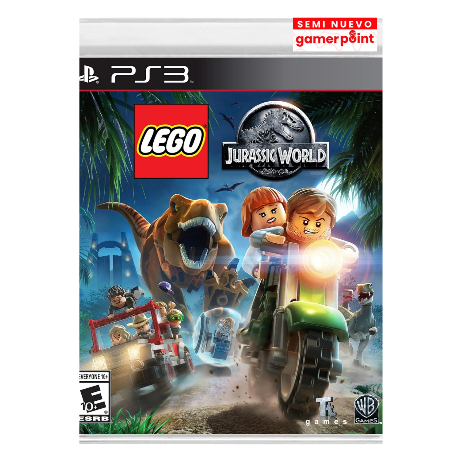 Lego Jurassic World Ps3 Usado