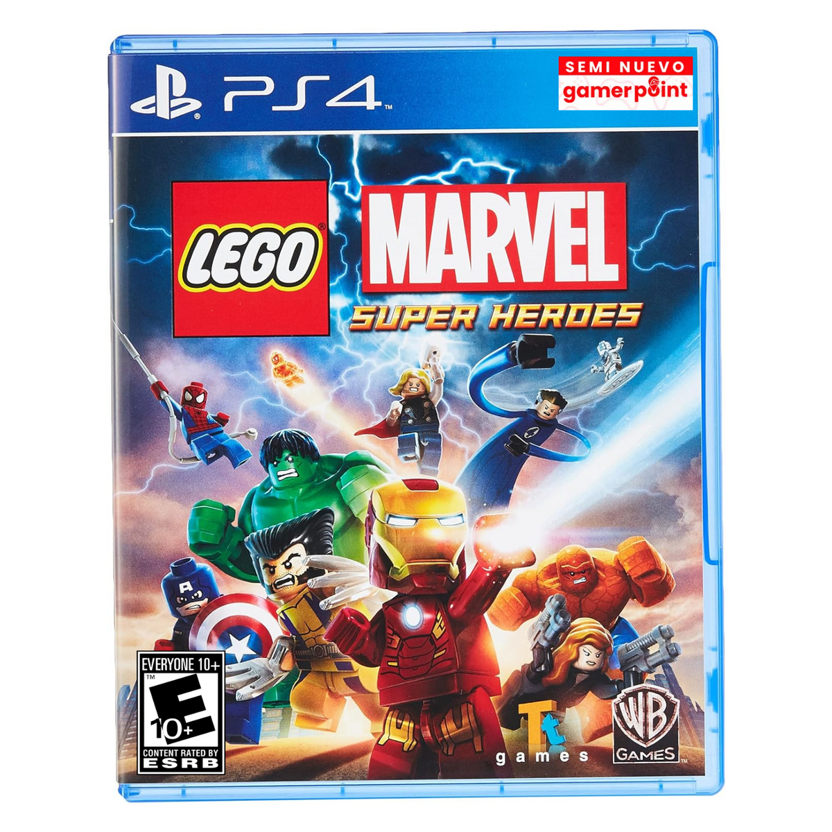 Lego Marvel Super Heroes  Ps4  Usado