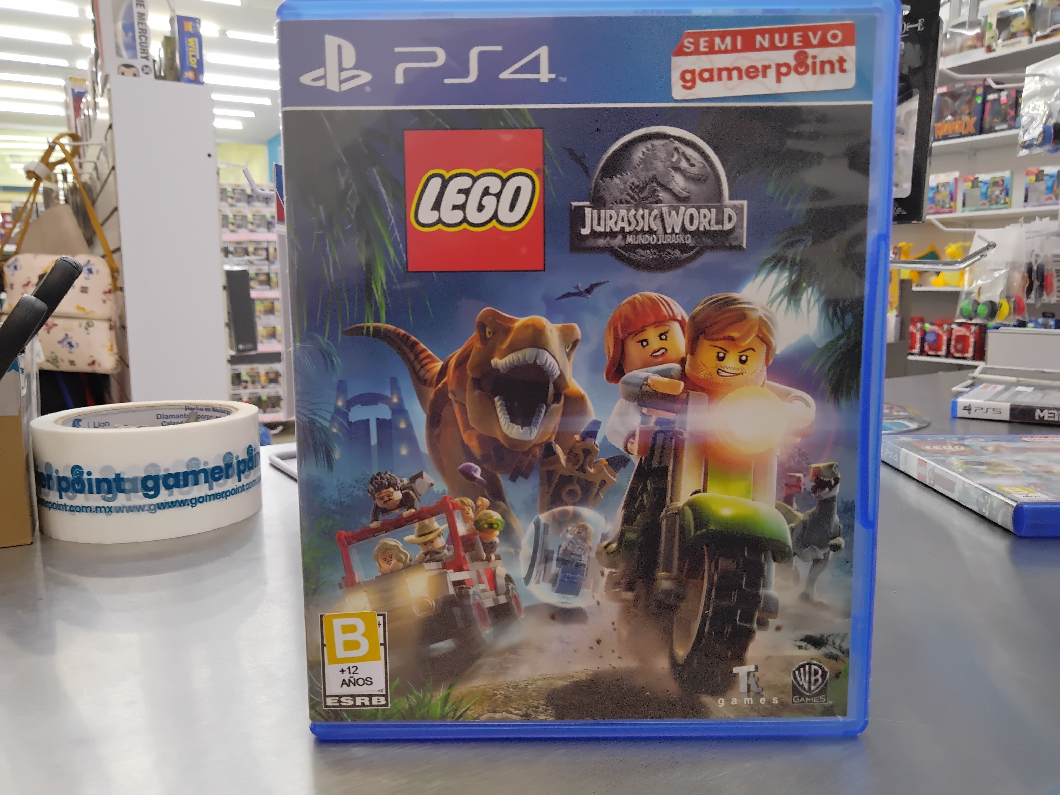 Lego Jurassic World Ps4 Usado