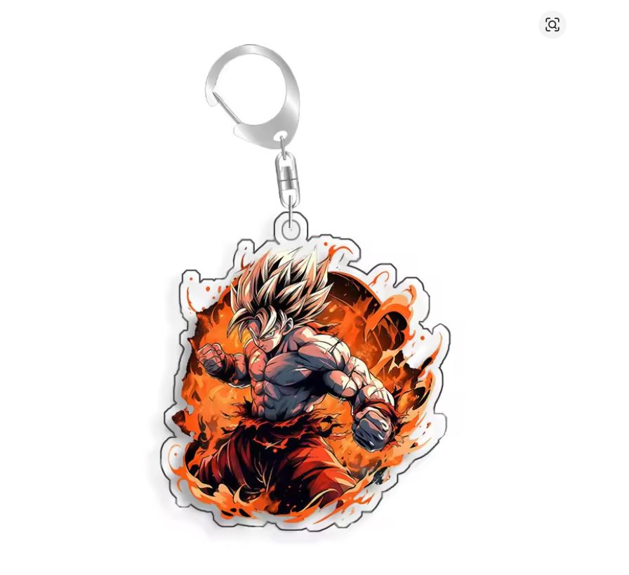 Llavero De Acrílico - Dragon Ball - Varios Modelos (Precio Por Pieza)