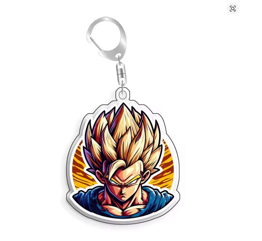 Llavero De Acrílico - Dragon Ball - Varios Modelos (Precio Por Pieza)