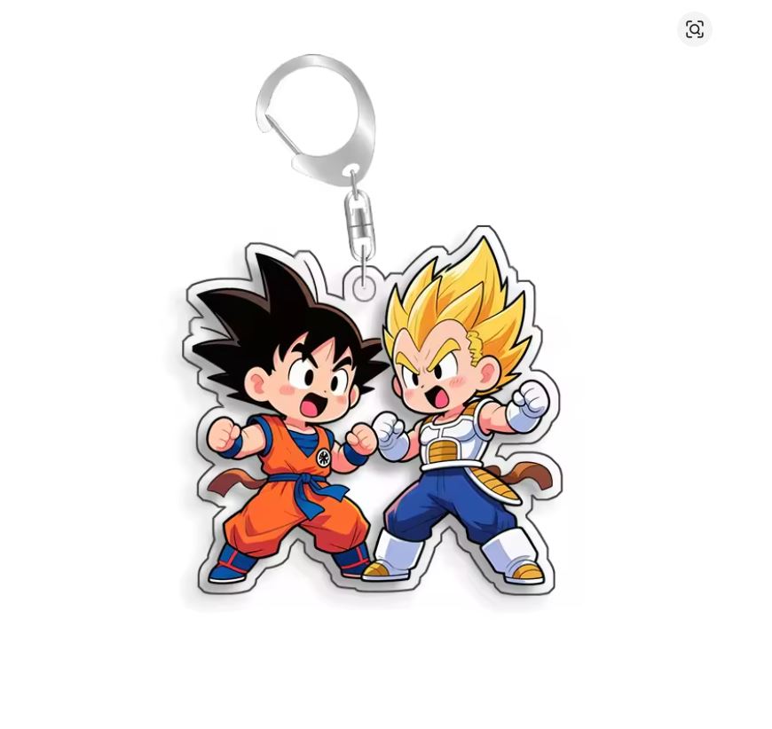 Llavero De Acrílico - Dragon Ball - Varios Modelos (Precio Por Pieza)