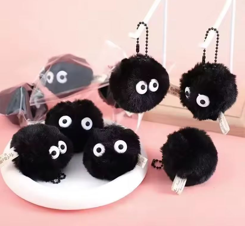 Llavero Peluche - Viaje de Chihiro - Susuwatari - 5 cm