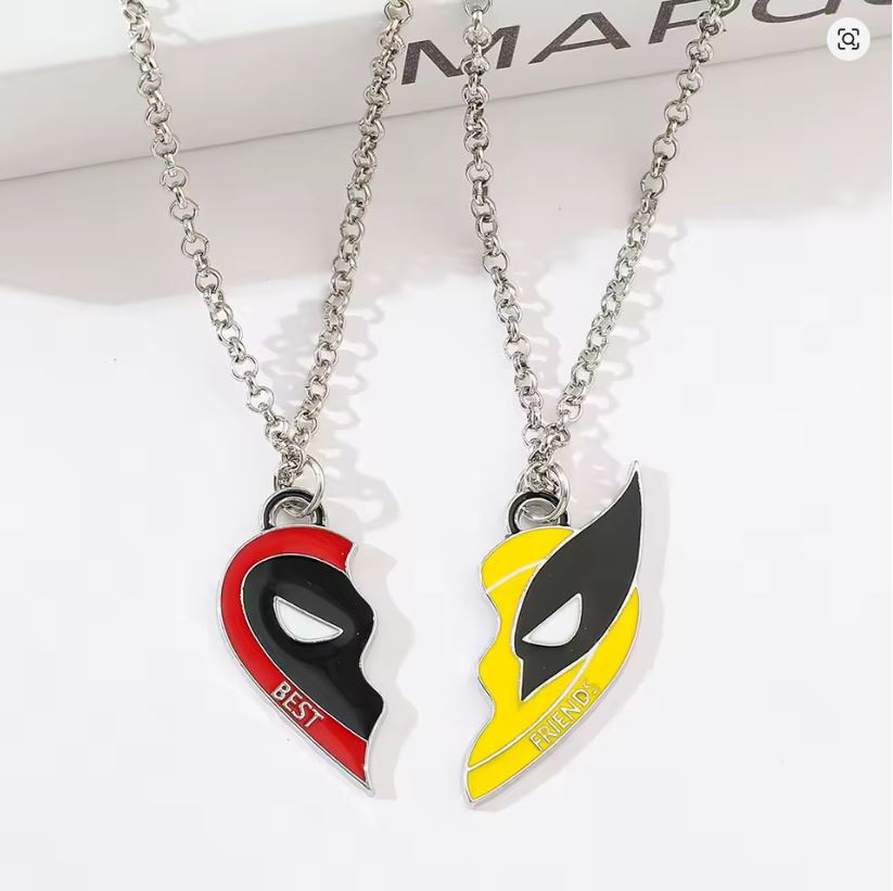 Llavero Doble - Deadpool Y Wolverine