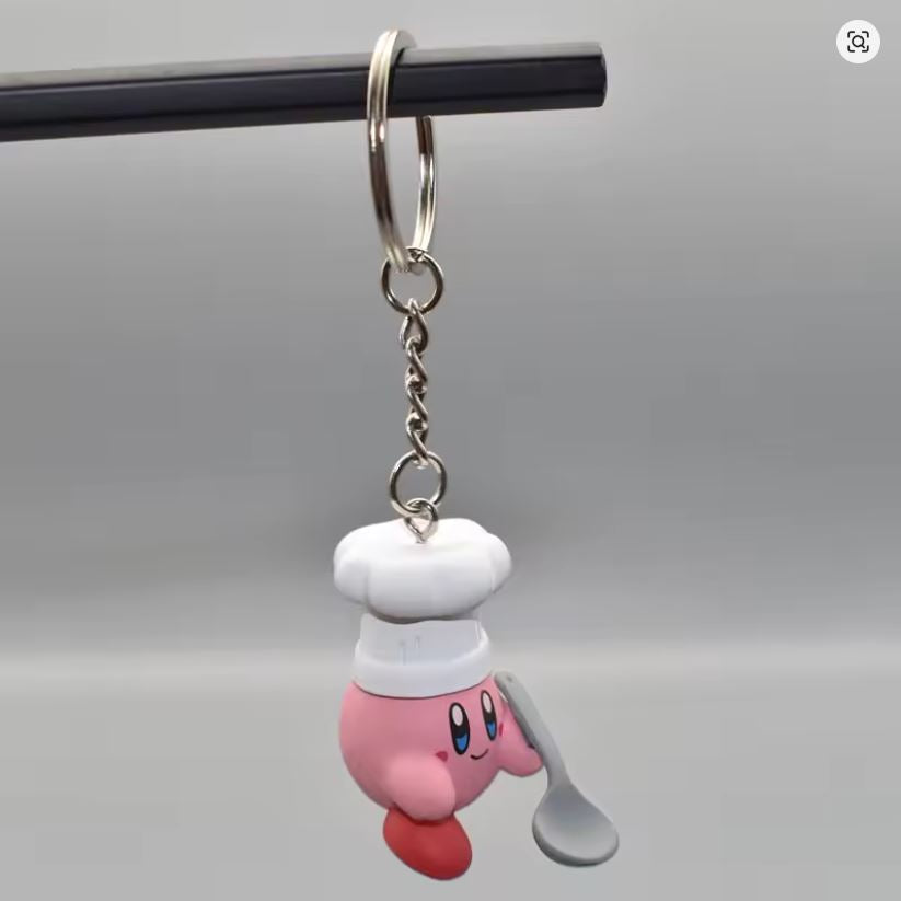 Llavero - Kirby Con Gorro De Chef