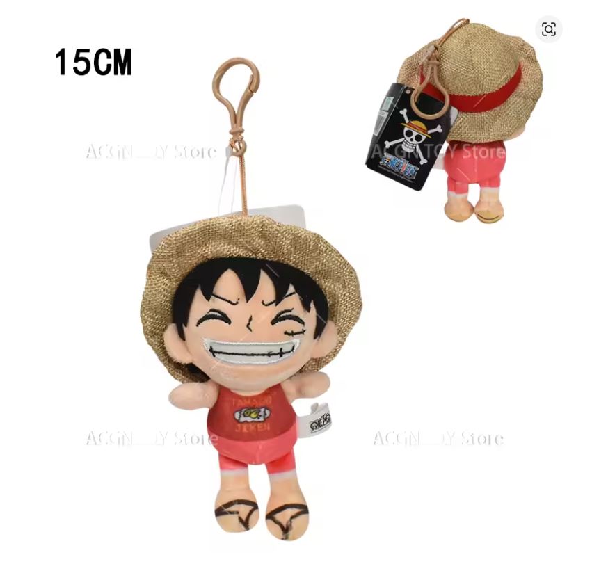 Peluche Llavero - One Piece - Monkey D. Luffy - 15 cm