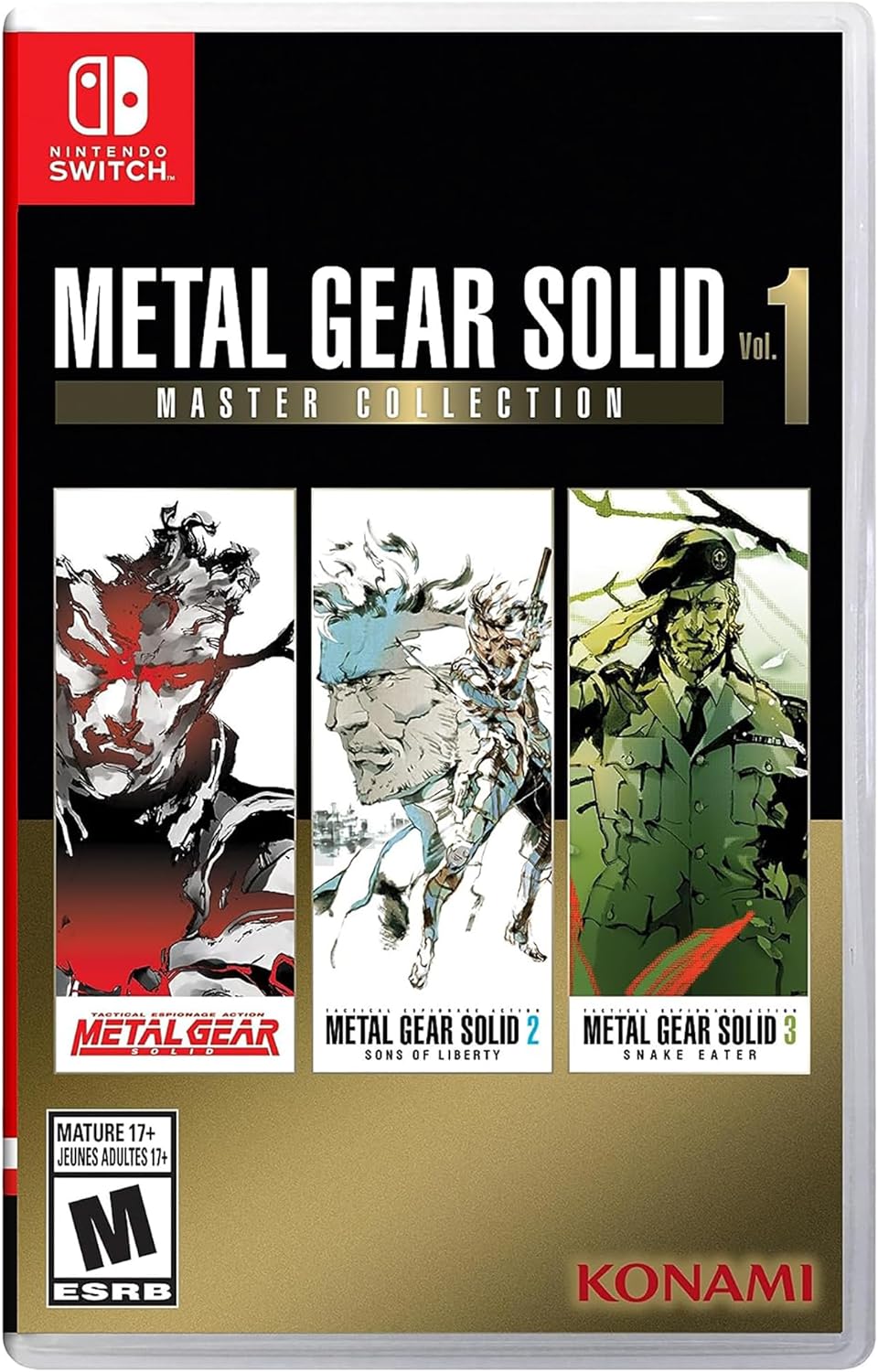 Metal Gear Solid Vol. 1 Master Collection Switch Usado