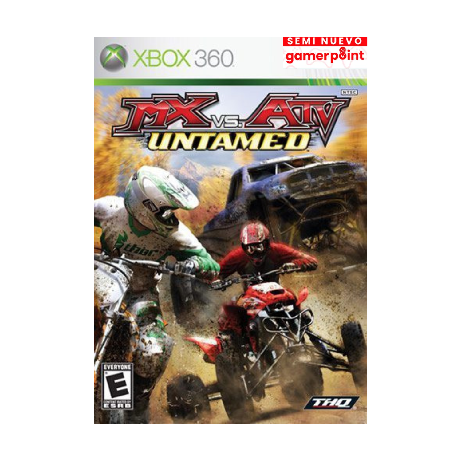 MX Vs Atv Untamed Xbox 360 Usado