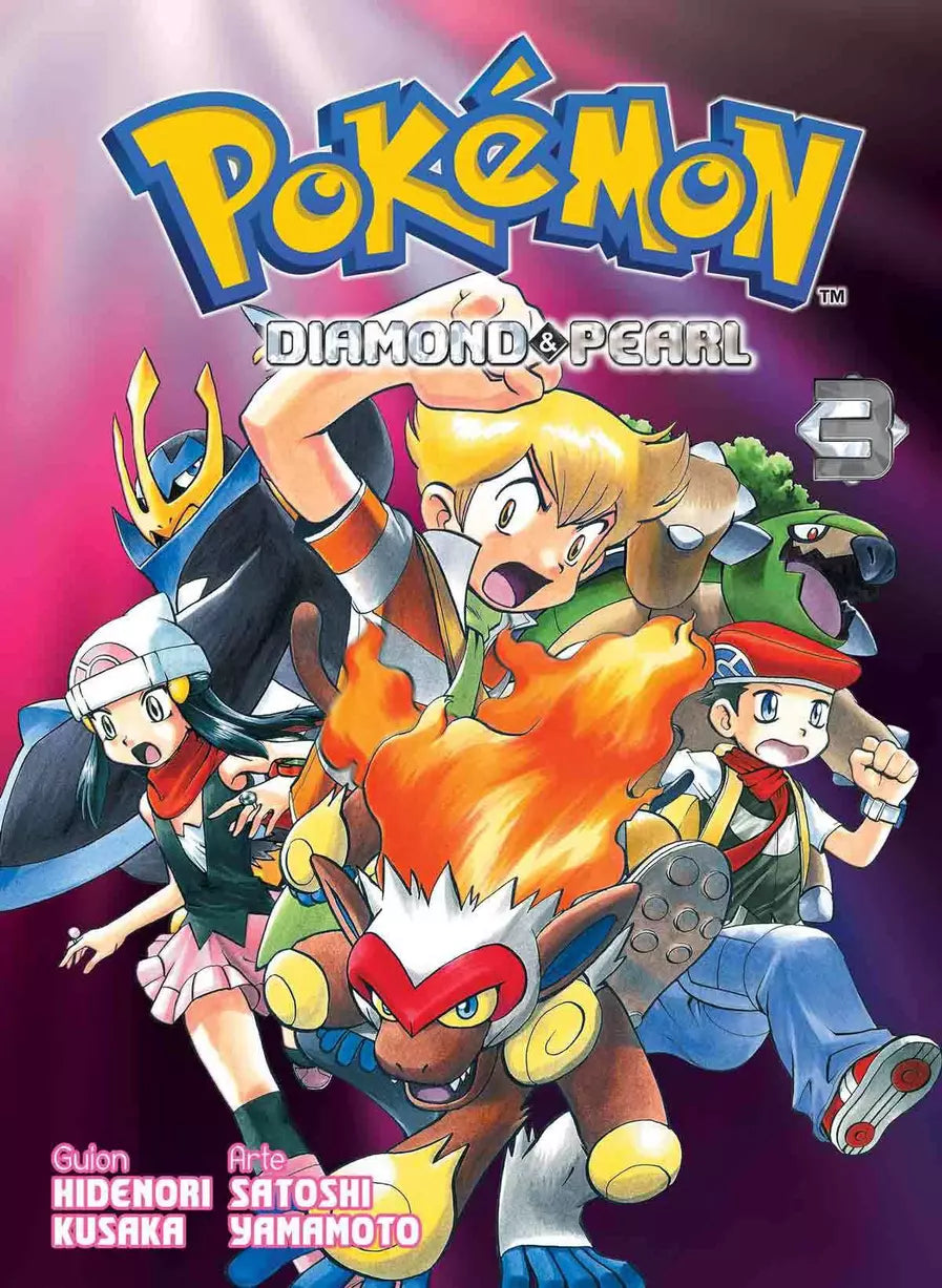Manga Pokemon Diamond & Pearl N.3