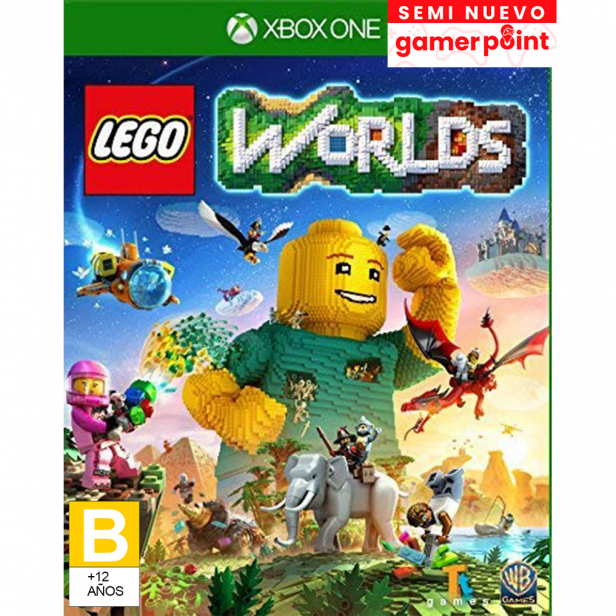 Lego Worlds Xbox One  Usado