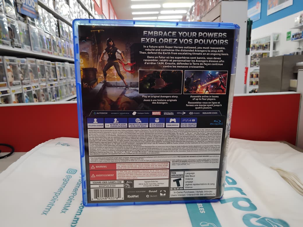 Marvel Avengers Ps4 usado