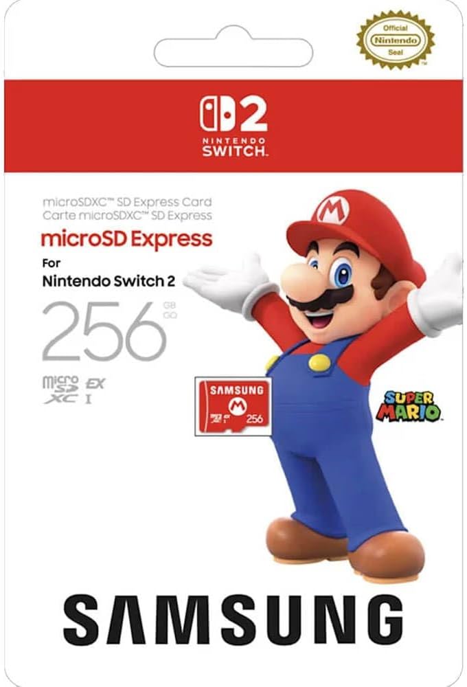 Memoria Samsung Microsd Express Card 256 Gb Nintendo Switch 2