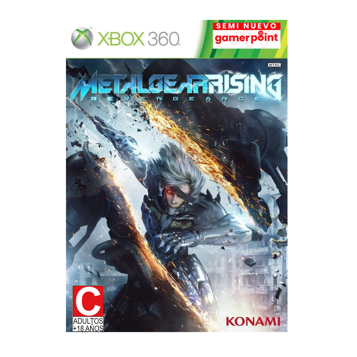Metal Gear Rising Xbox 360 Usado