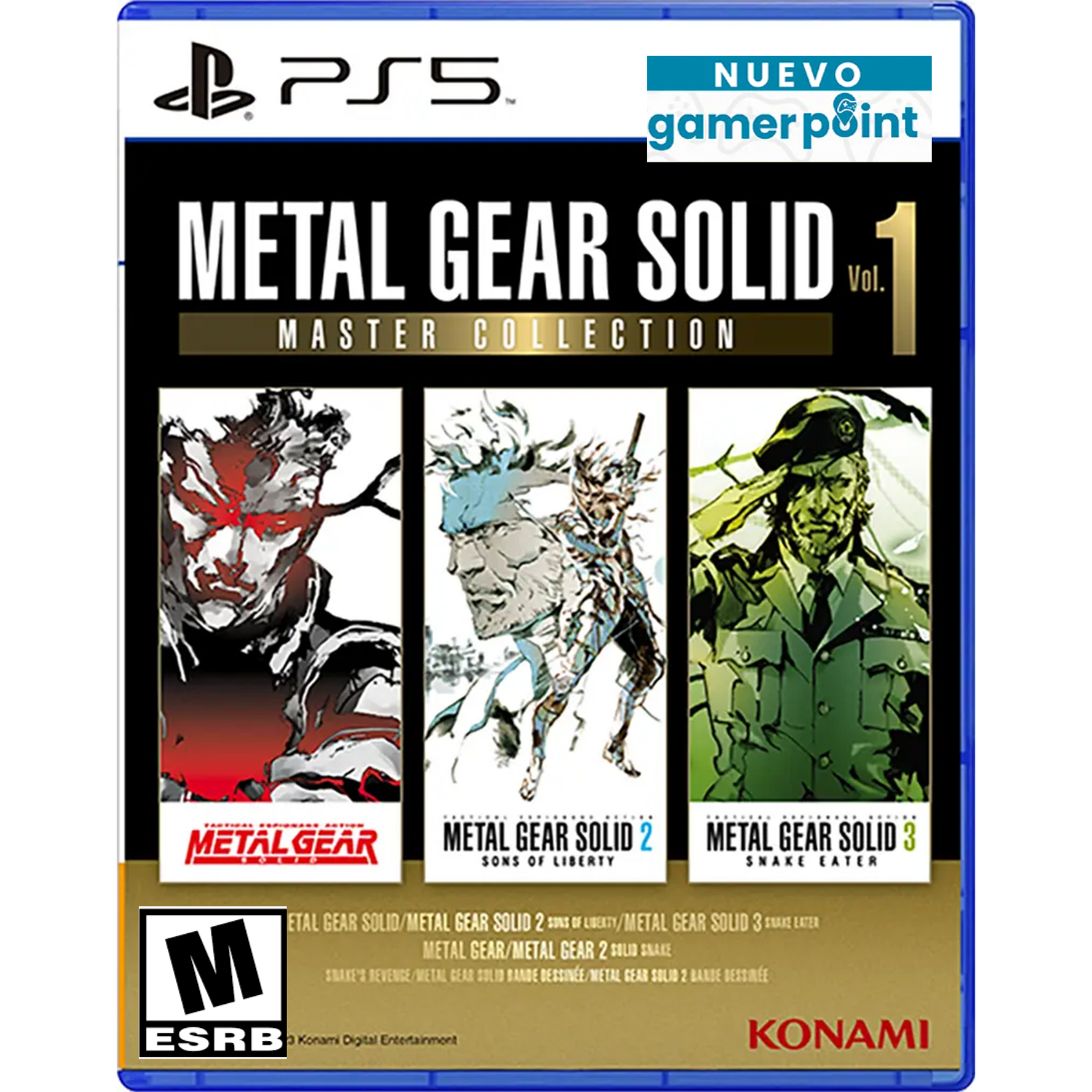 Metal Gear Solid Master Collection Vol 1 Ps5