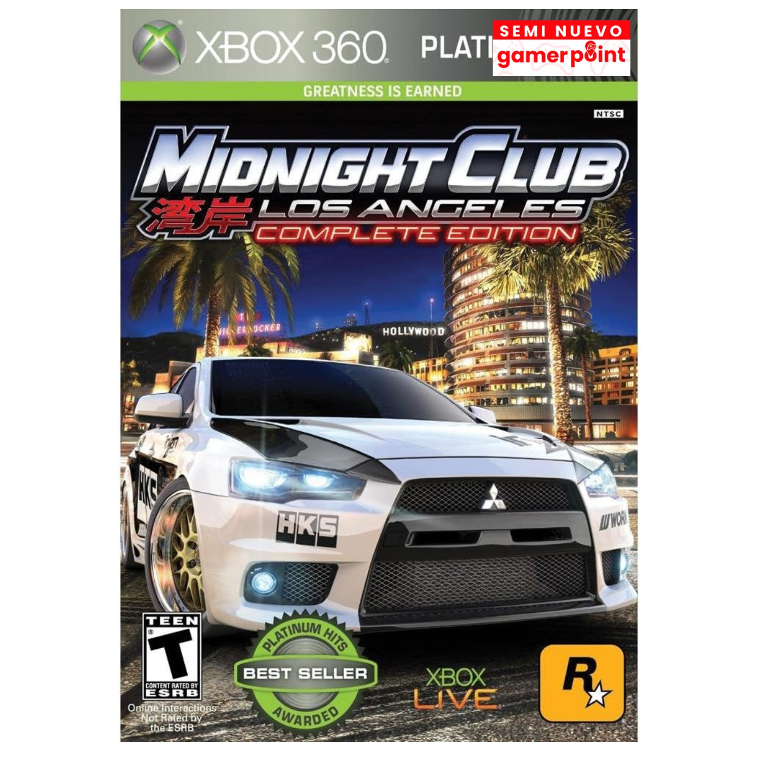 Midnight Club LA Complete Edition Xbox 360 Usado