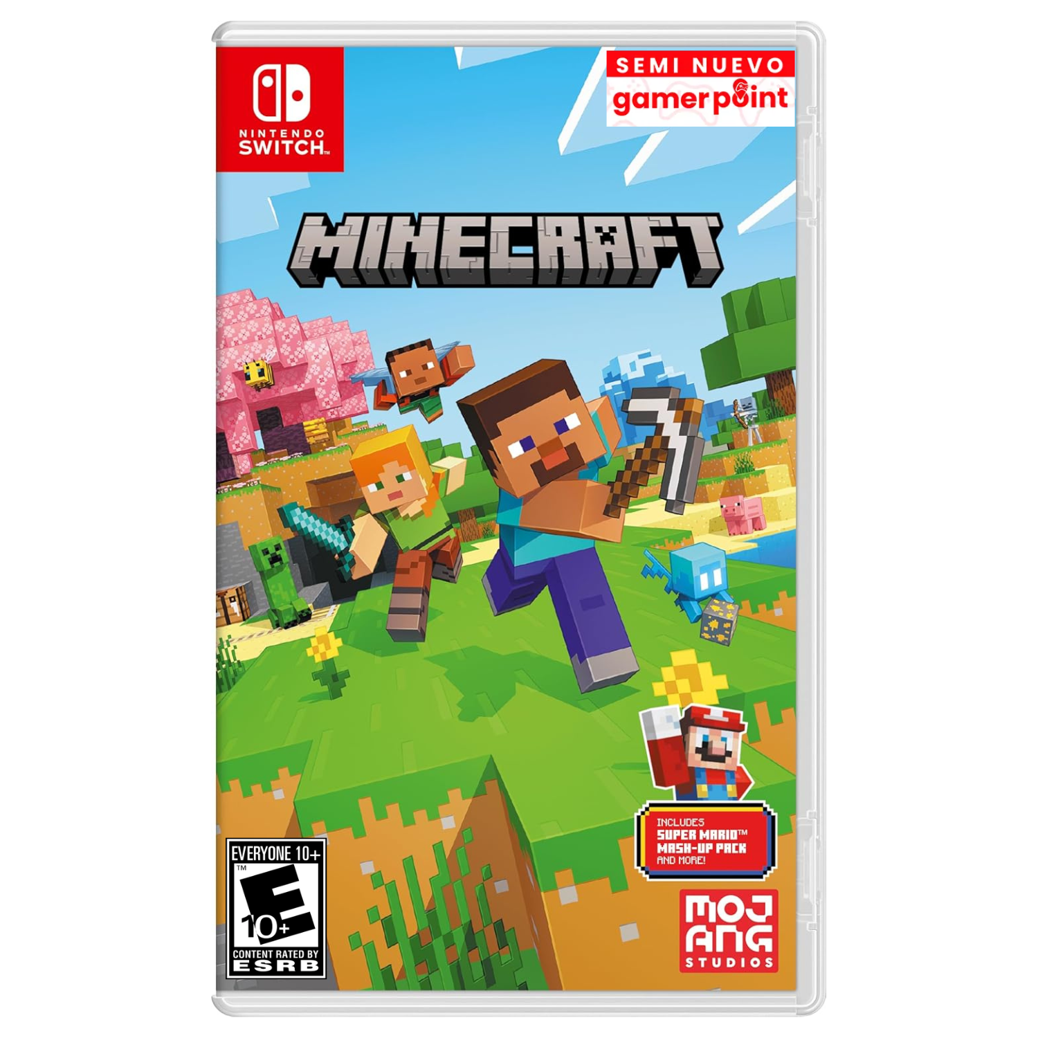 Minecraft Nintendo Switch Usado (Portada nueva)