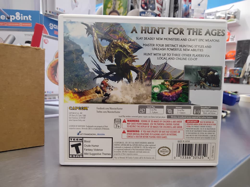 Monster Hunter Generations Nintendo 3DS Usado