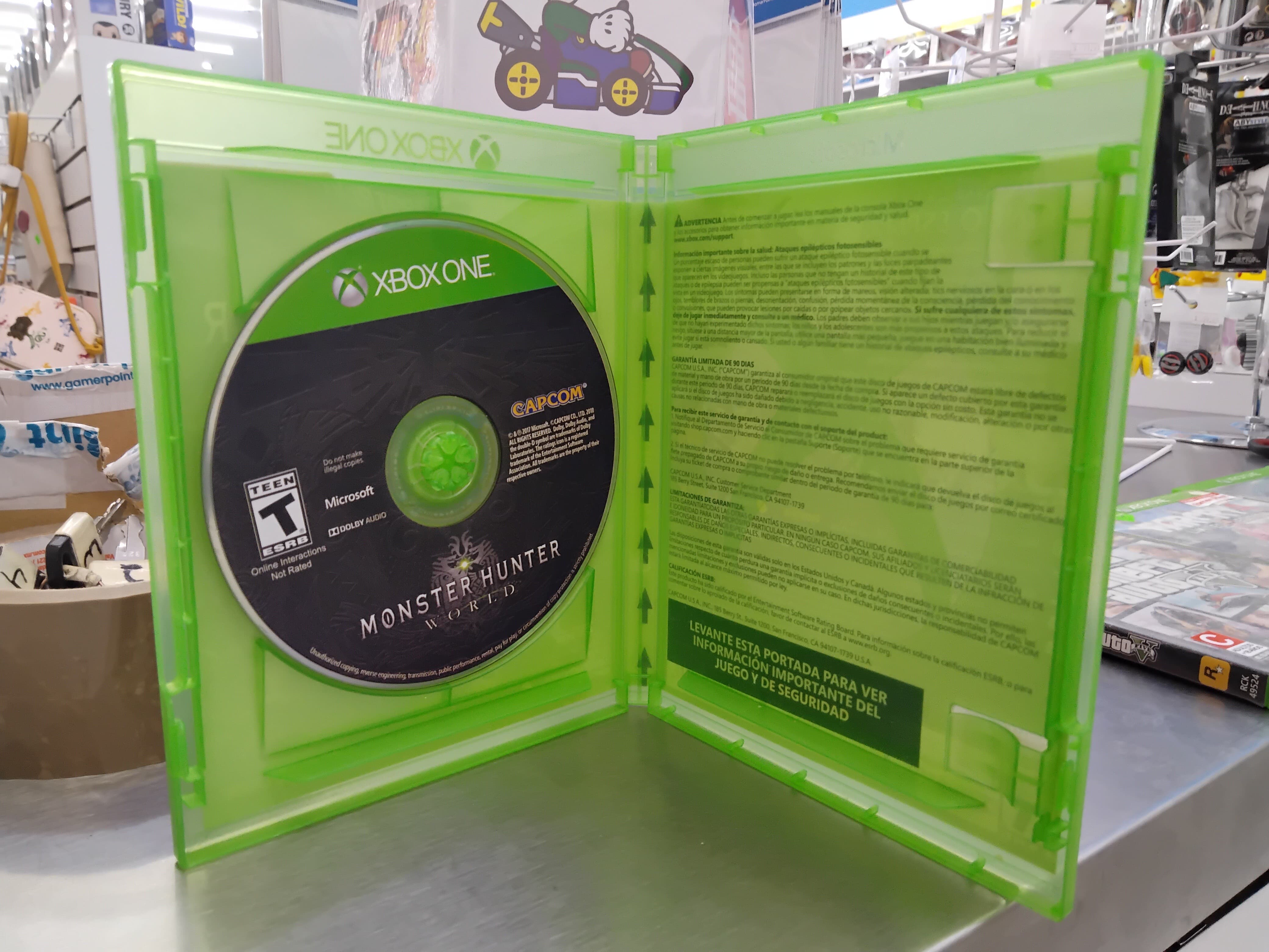 Monster Hunter World Xbox One  Usado