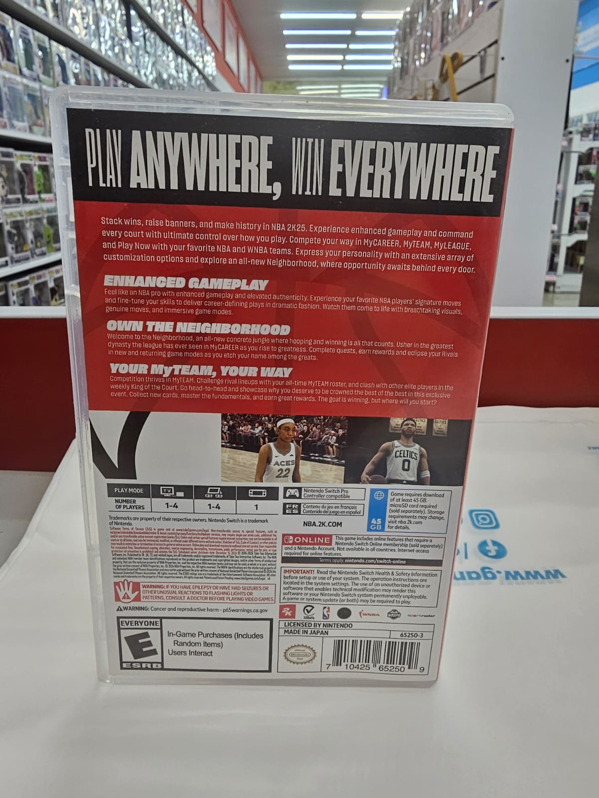 NBA 2K25 Nintendo Switch Usado