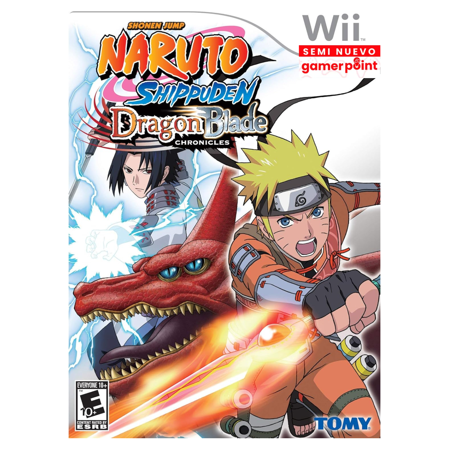 Naruto Shippuden Dragon Blade Chronicles Wii Usado