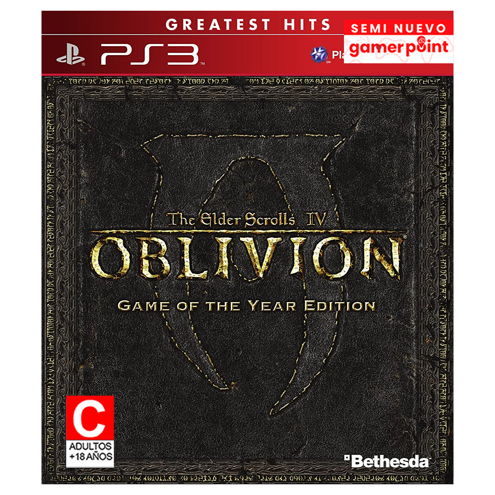 The Elder Scrolls IV Oblivion GOTY Edition Ps3 Usado