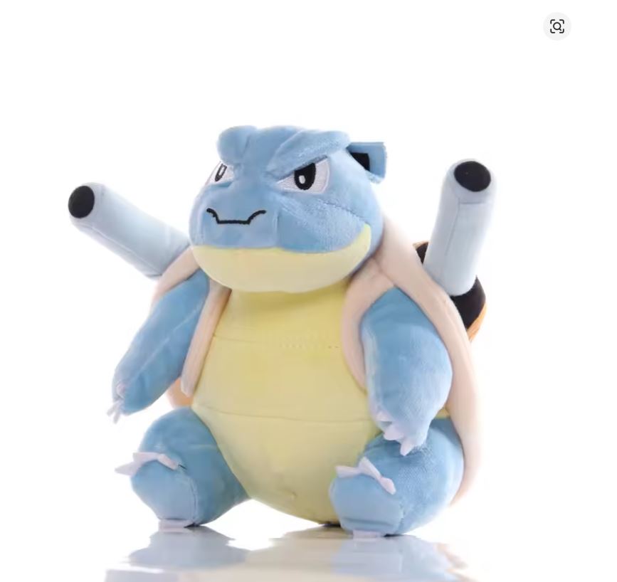 Peluche - Pokémon - Blastoise - 20 cm