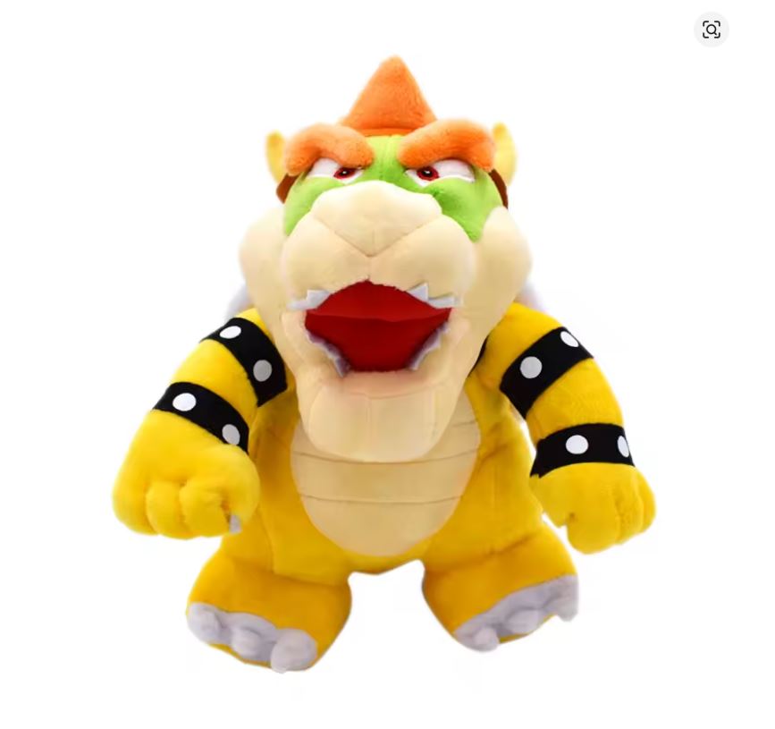 Peluche - Super Mario Bros - Bowser - 30 cm