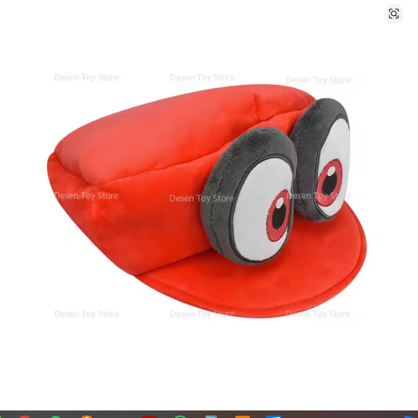 Peluche - Gorro Super Mario Odyssey